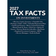 2027 Tax Facts on Investments