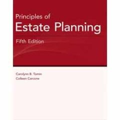 Principles of Estate Planning, Fifth Edition