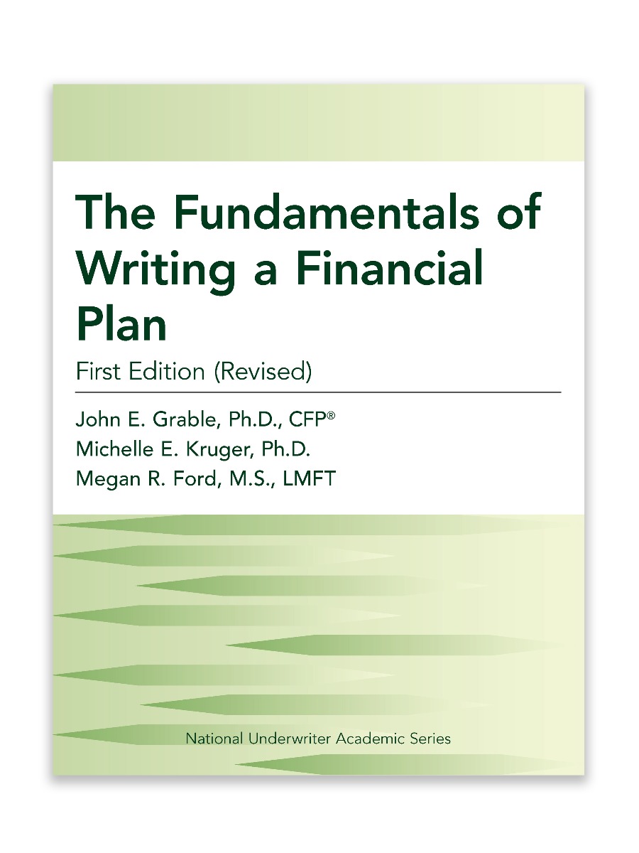 The Fundamentals of Writing a Financial Plan, First Edition (Revised)